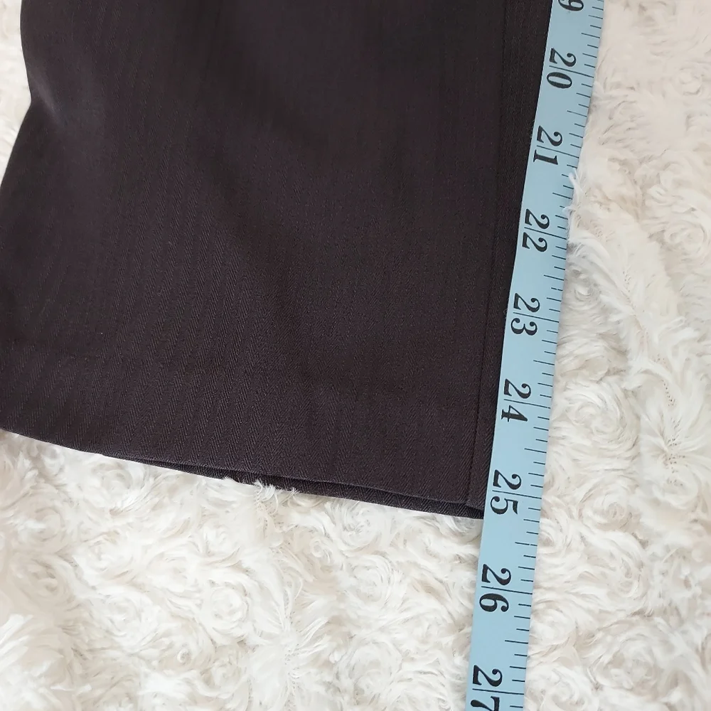 Perry Ellis Young Men's Charcoal dress slacks 12 Regular Formal Church Wedding
